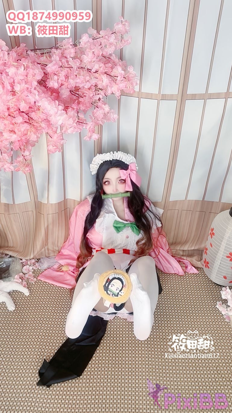 Cosplayer Vanilla Milk Meow Nezuko PixiBB.COM 029