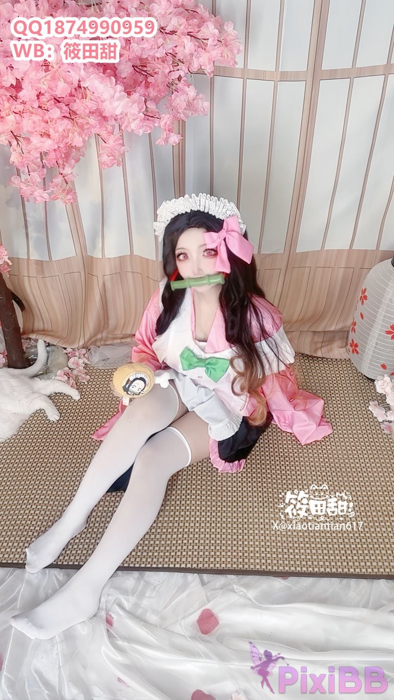 Cosplayer Vanilla Milk Meow Nezuko PixiBB.COM 030