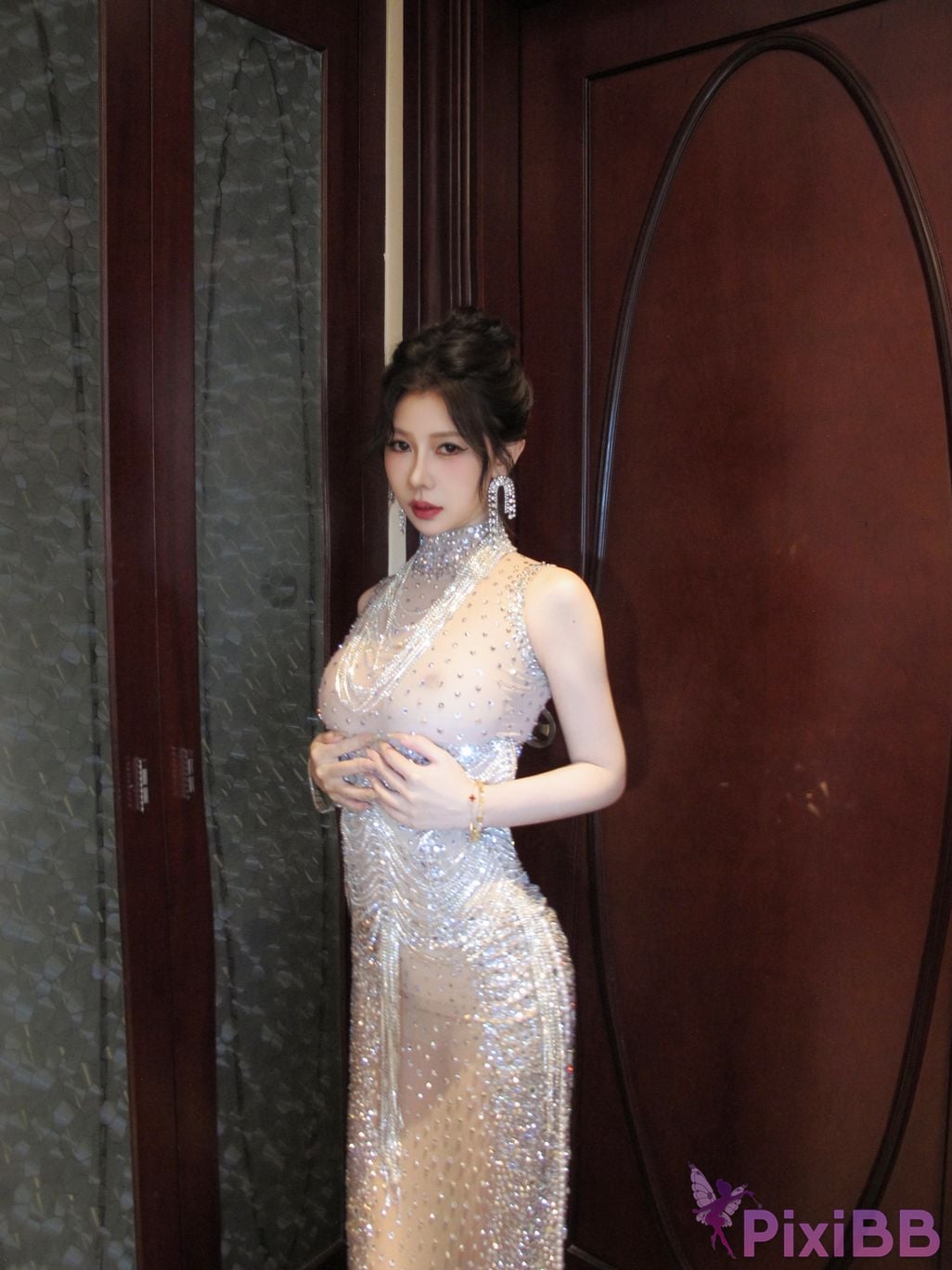 No watermark for in app purchases Yin Tian Tiantian sunny XIUREN Model lady PixiBB.COM 053