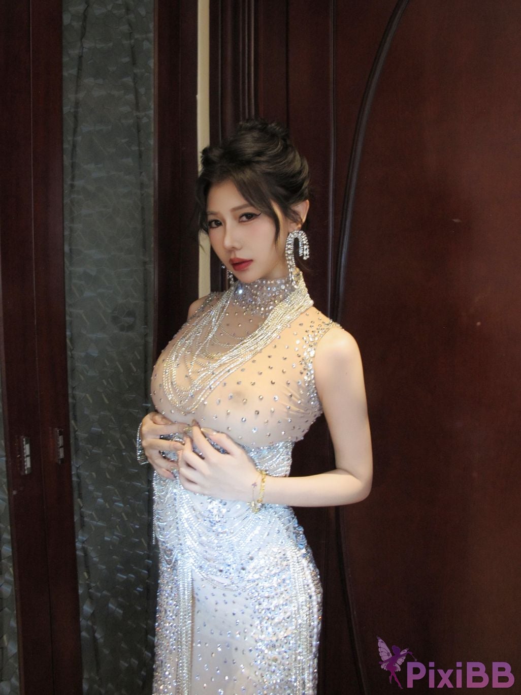 No watermark for in app purchases Yin Tian Tiantian sunny XIUREN Model lady PixiBB.COM 054