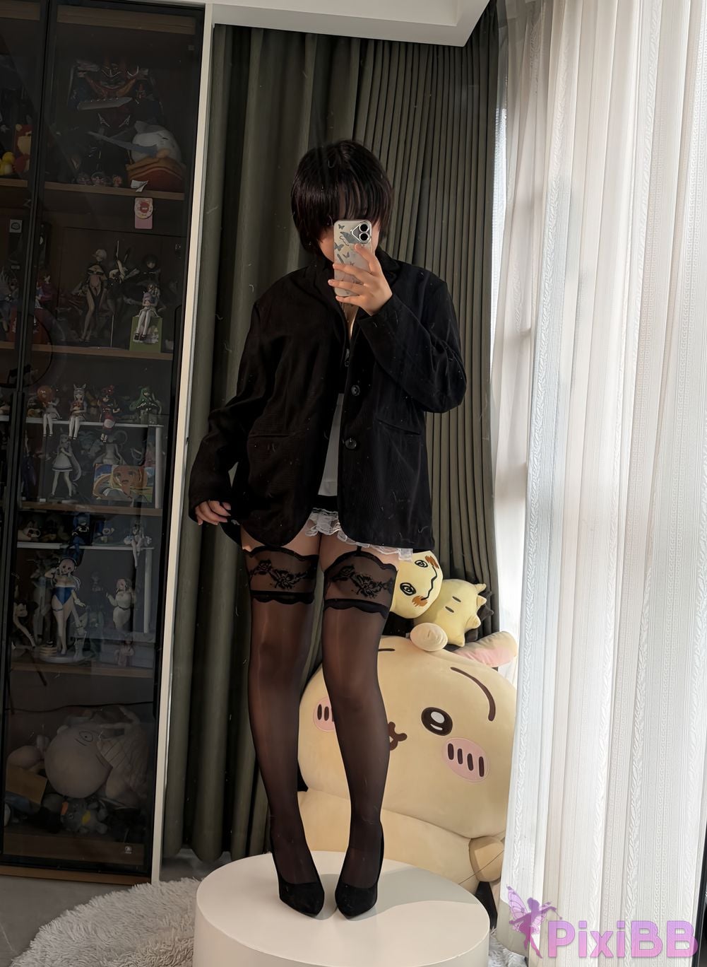 Cosplayer Ah Ban is very happy today tomboy maid PixiBB.COM 103