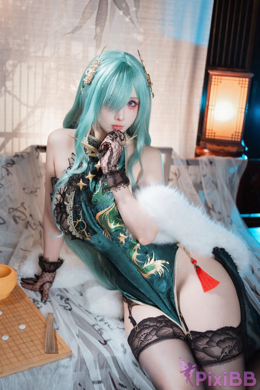 Cosplayer rioko Liangliangzi azur lane Moscow PixiBB.COM 002
