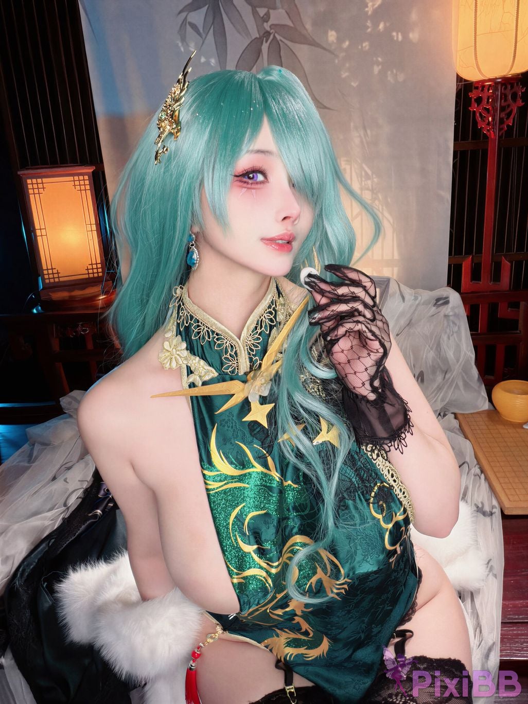 Cosplayer rioko Liangliangzi azur lane Moscow PixiBB.COM 023