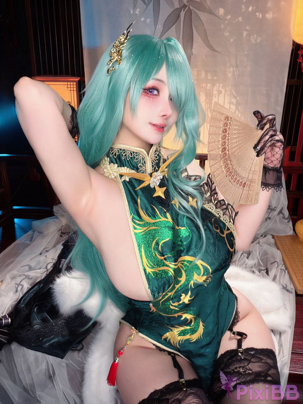 Cosplayer rioko Liangliangzi azur lane Moscow PixiBB.COM 026