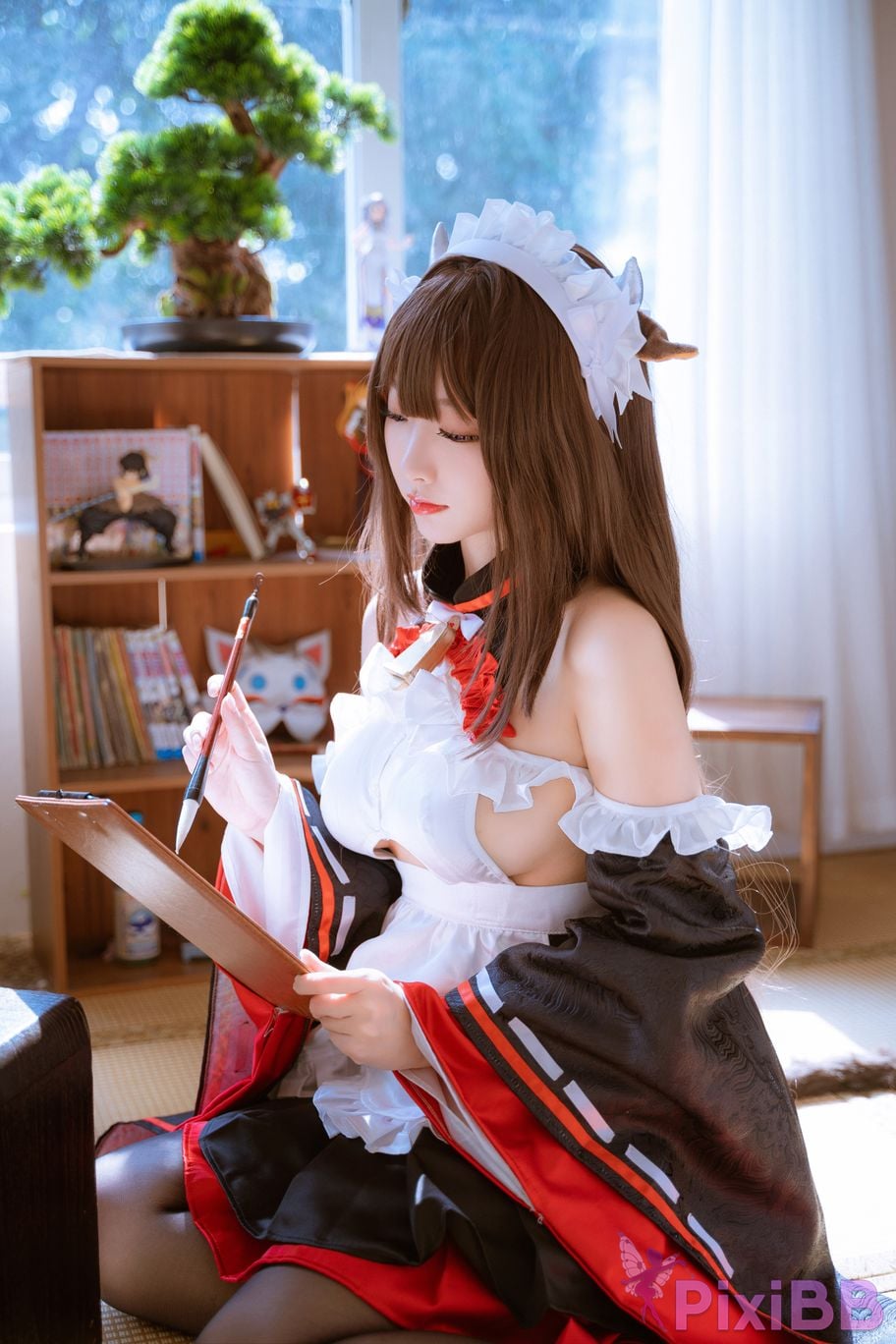 Cosplayer Miyamoto Sakura azur lane Hamino PixiBB.COM 016