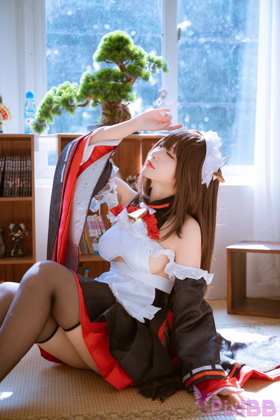 Cosplayer Miyamoto Sakura azur lane Hamino PixiBB.COM 022