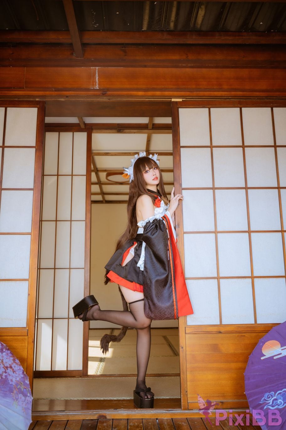 Cosplayer Miyamoto Sakura azur lane Hamino PixiBB.COM 029