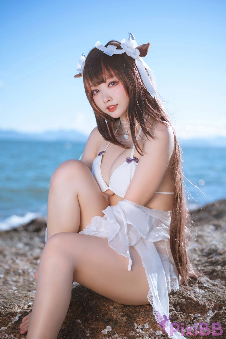 Cosplayer Miyamoto Sakura azur lane Hamino PixiBB.COM 034