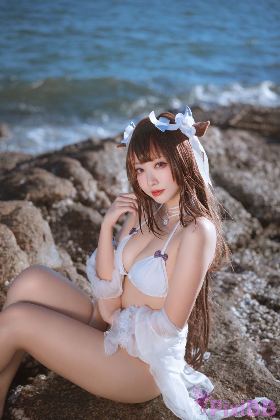 Cosplayer Miyamoto Sakura azur lane Hamino PixiBB.COM 042