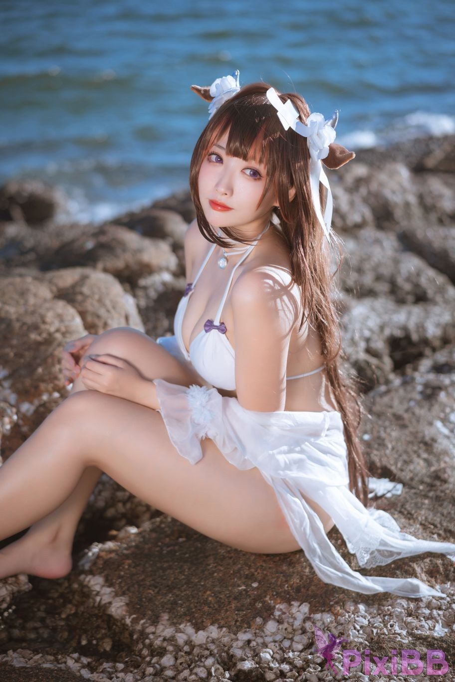 Cosplayer Miyamoto Sakura azur lane Hamino PixiBB.COM 043