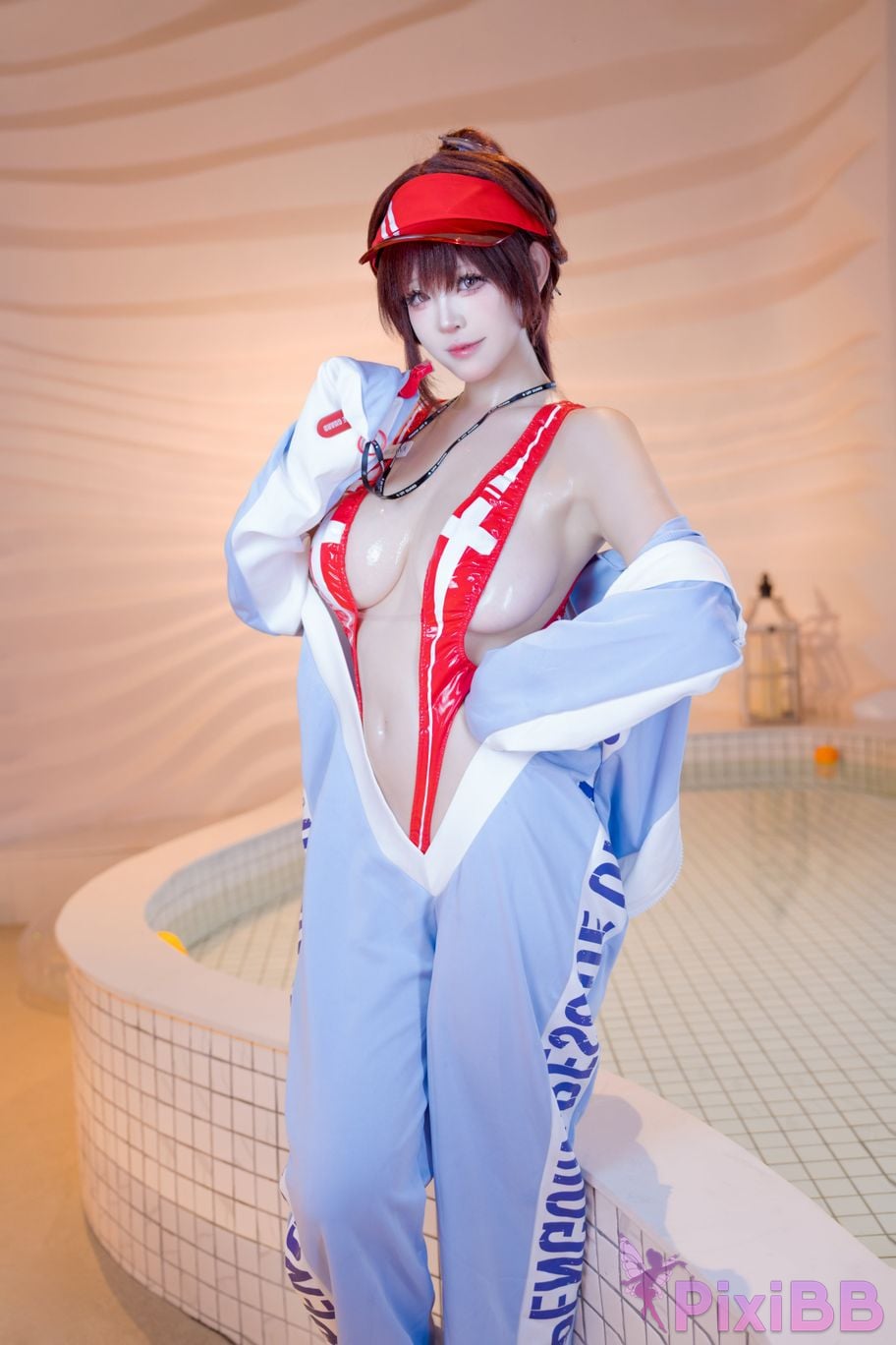 Cosplayer miko Sauce ww NIKKE Maruchana PixiBB.COM 005
