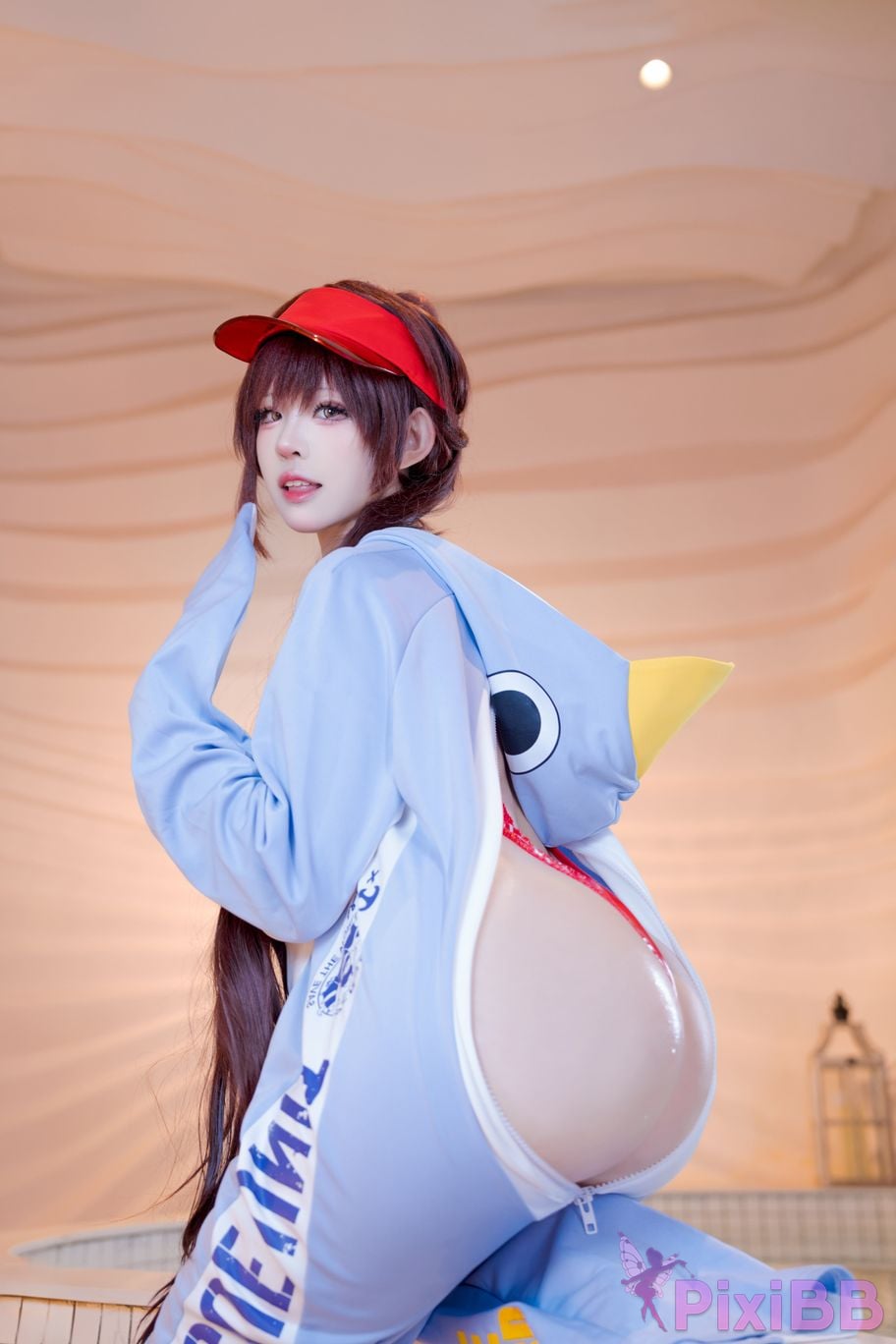 Cosplayer miko Sauce ww NIKKE Maruchana PixiBB.COM 028