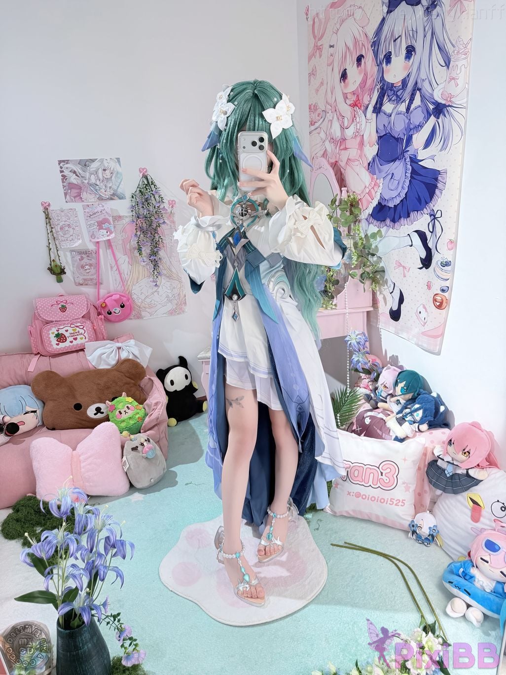 Cosplayer Somezo ran3 2026 Year 10 moon Genshin Woyanisa PixiBB.COM 005