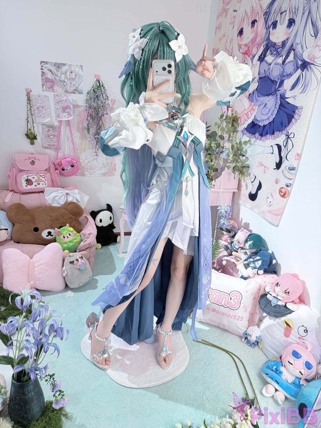 Cosplayer Somezo ran3 2026 Year 10 moon Genshin Woyanisa PixiBB.COM 014