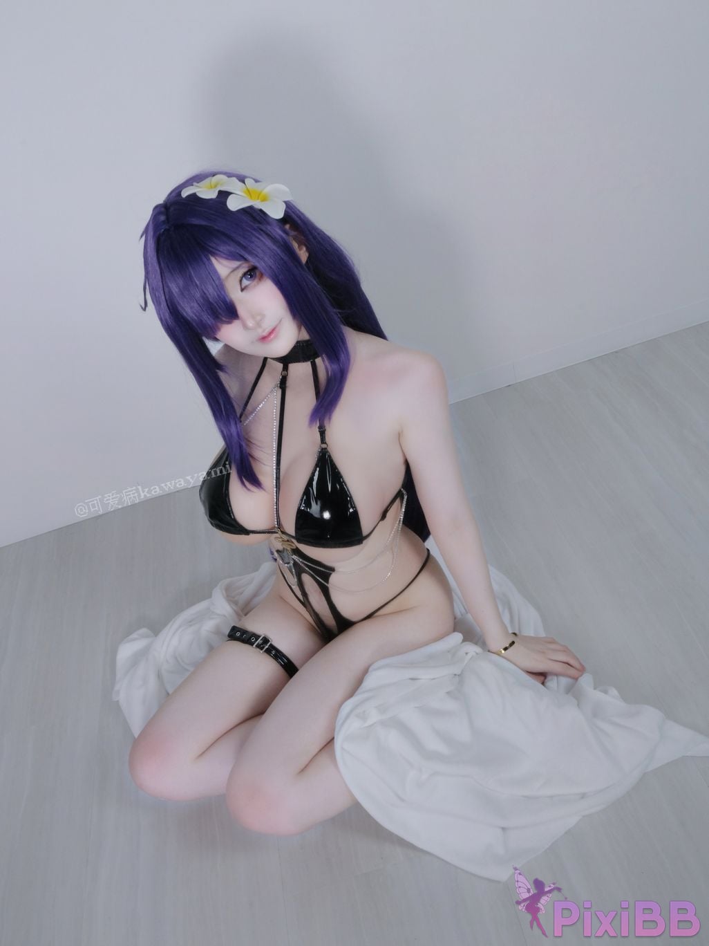 Cosplayer young love Youmeko azur lane mogador PixiBB.COM 006