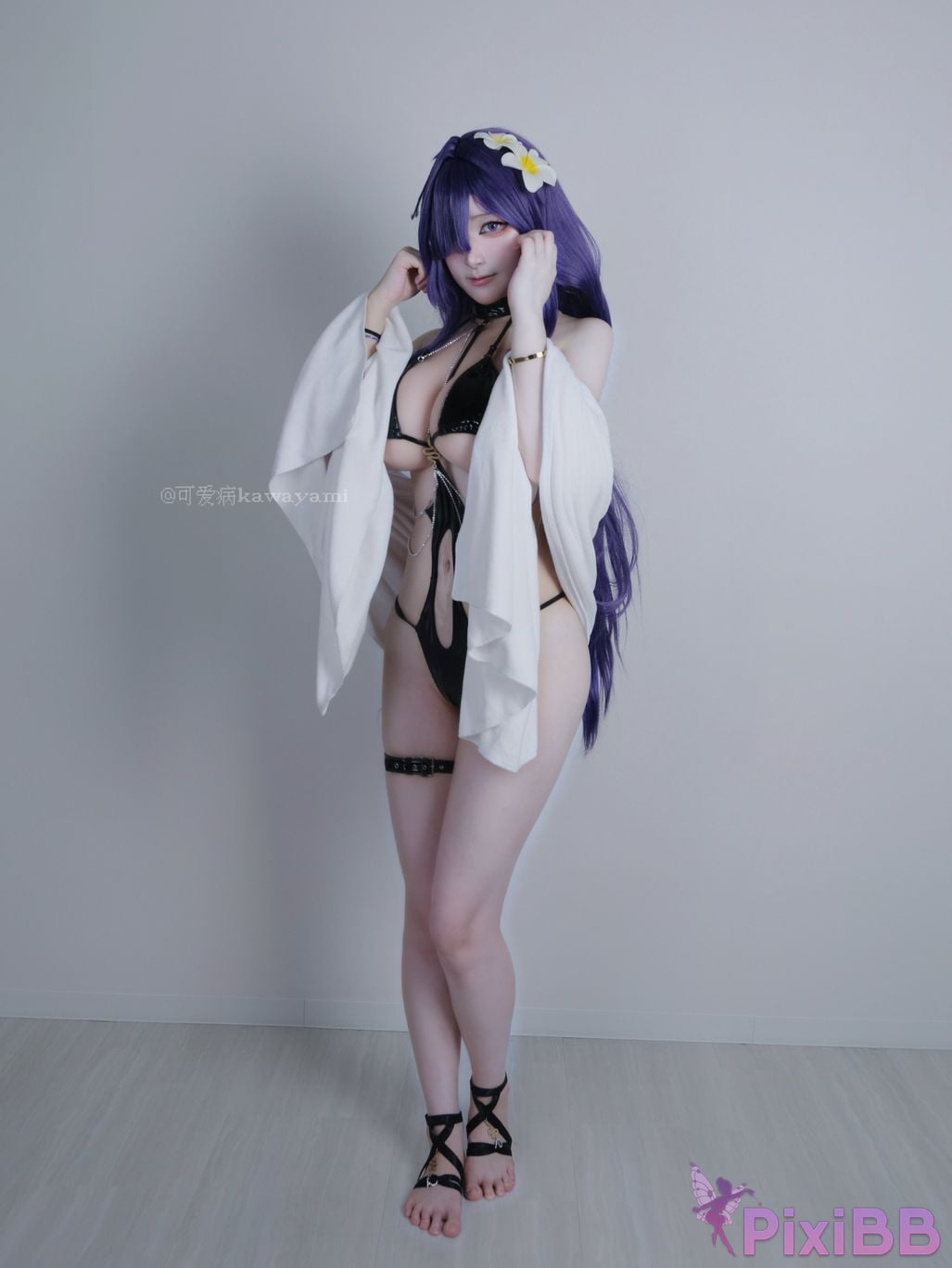 Cosplayer young love Youmeko azur lane mogador PixiBB.COM 022