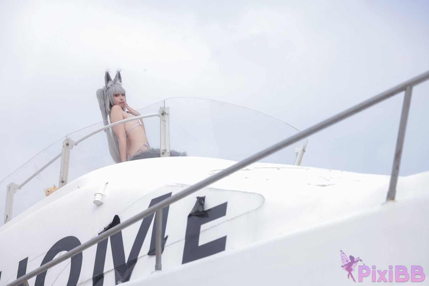 Cosplayer G44 wont get hurt azur lane morning calm swimsuit PixiBB.COM 022