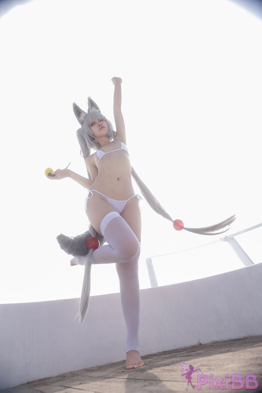 Cosplayer G44 wont get hurt azur lane morning calm swimsuit PixiBB.COM 031