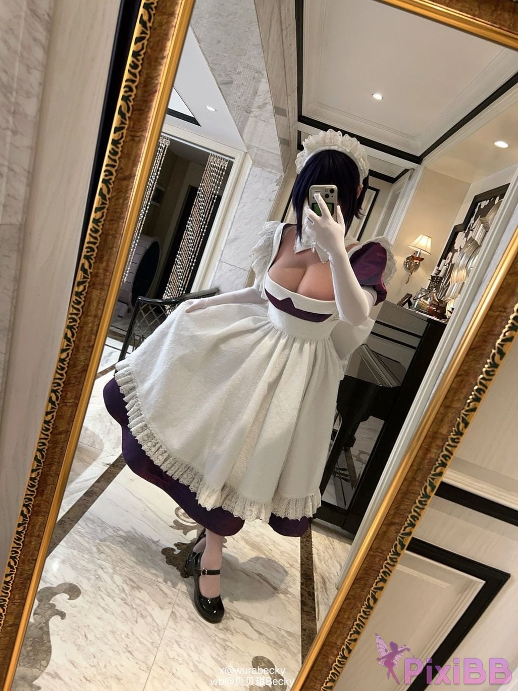 Cosplayer Bebeqi Becky The maid I hired recently is a little weird Lilith PixiBB.COM 001