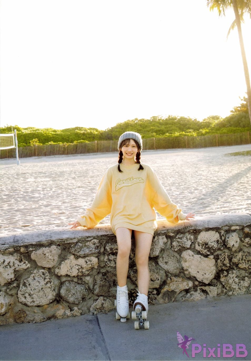 Japanese Idol Kaho Fujishima Hinatazaka 46 1st photo collection fruit stride PixiBB.COM 007