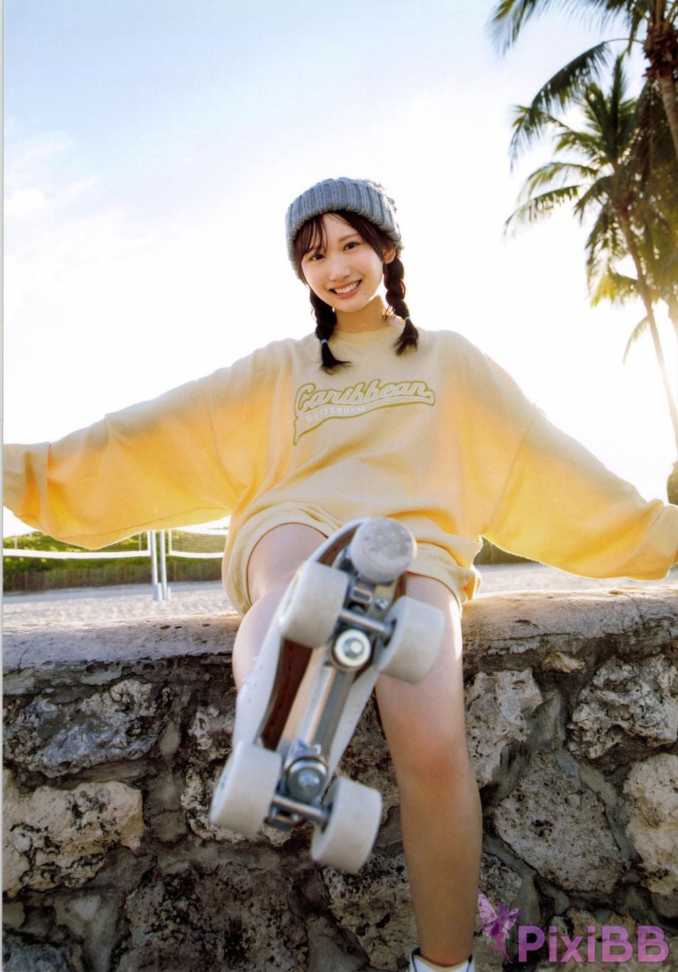 Japanese Idol Kaho Fujishima Hinatazaka 46 1st photo collection fruit stride PixiBB.COM 010