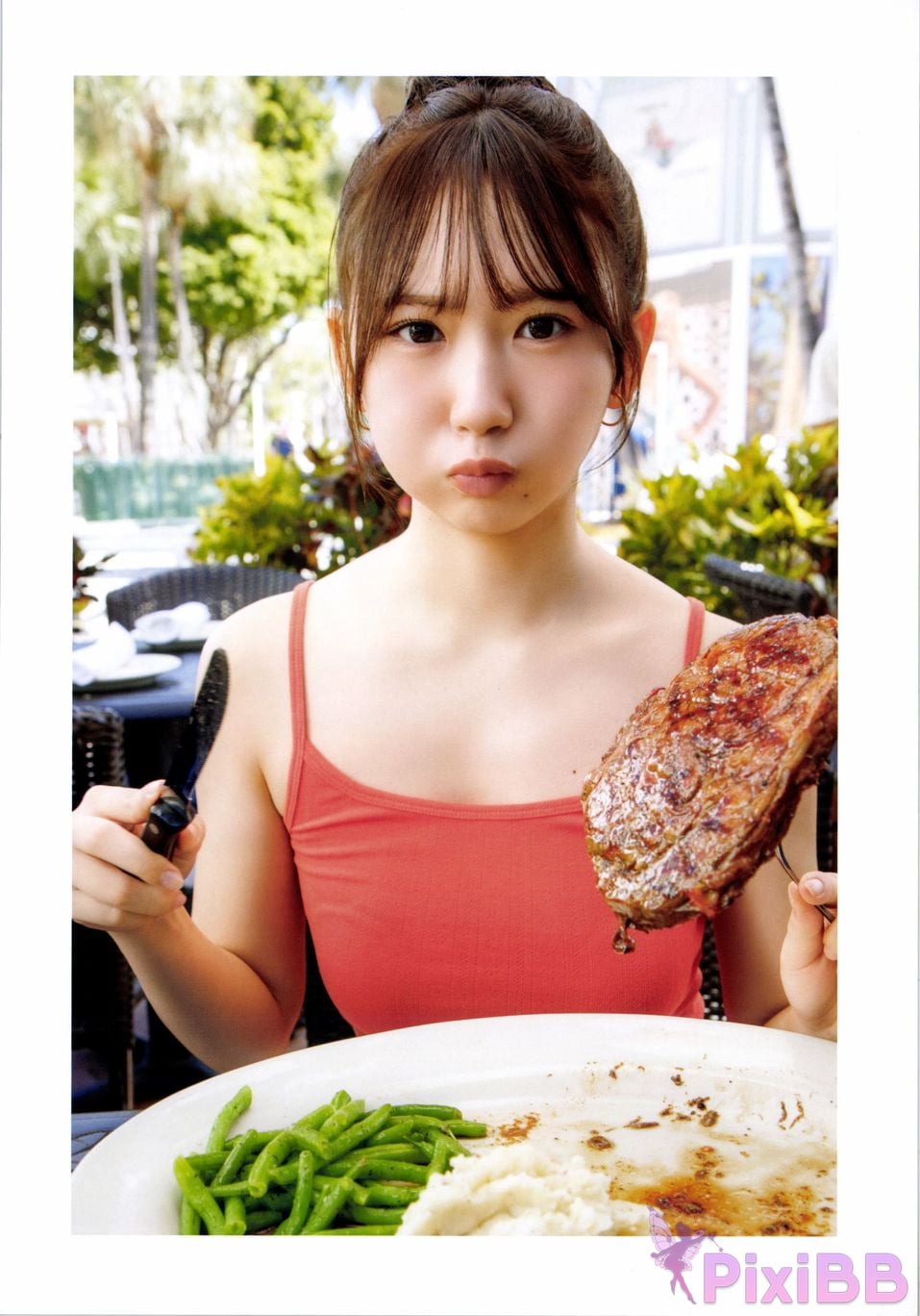 Japanese Idol Kaho Fujishima Hinatazaka 46 1st photo collection fruit stride PixiBB.COM 015