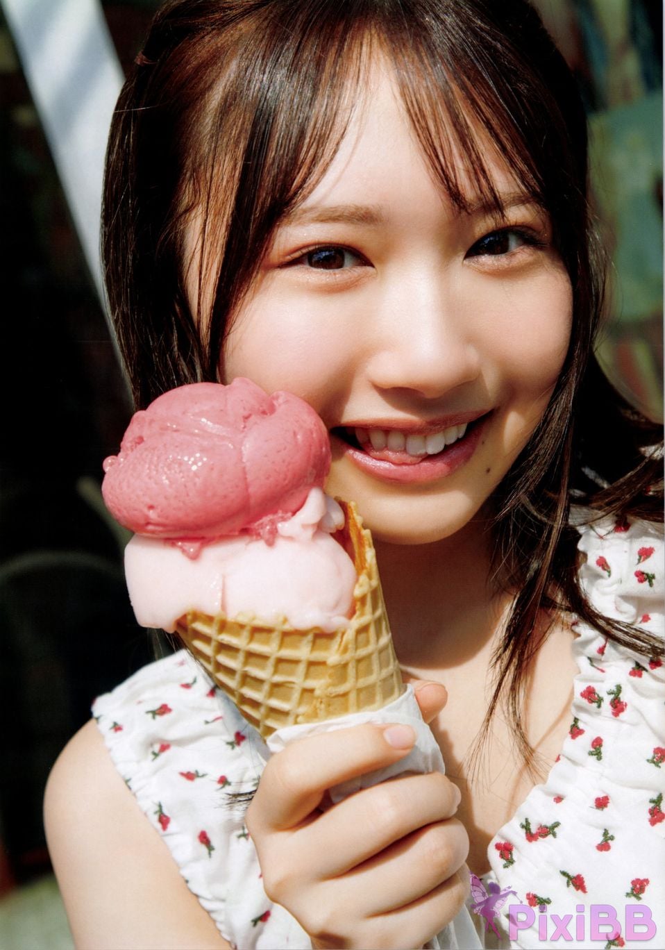 Japanese Idol Kaho Fujishima Hinatazaka 46 1st photo collection fruit stride PixiBB.COM 020