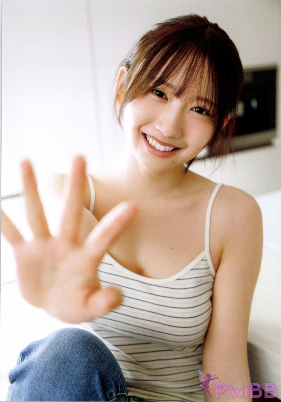Japanese Idol Kaho Fujishima Hinatazaka 46 1st photo collection fruit stride PixiBB.COM 031