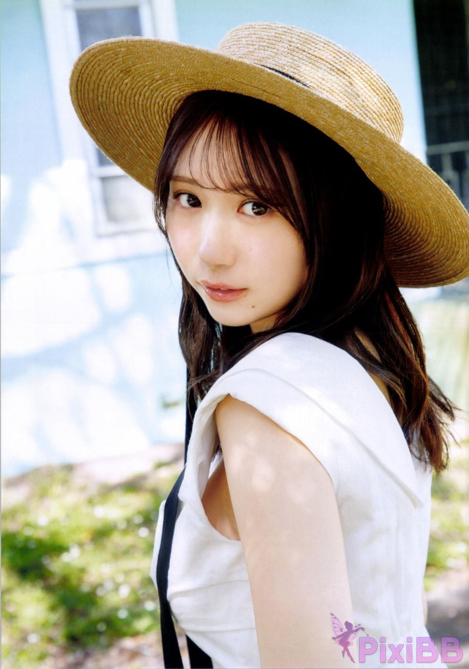 Japanese Idol Kaho Fujishima Hinatazaka 46 1st photo collection fruit stride PixiBB.COM 036
