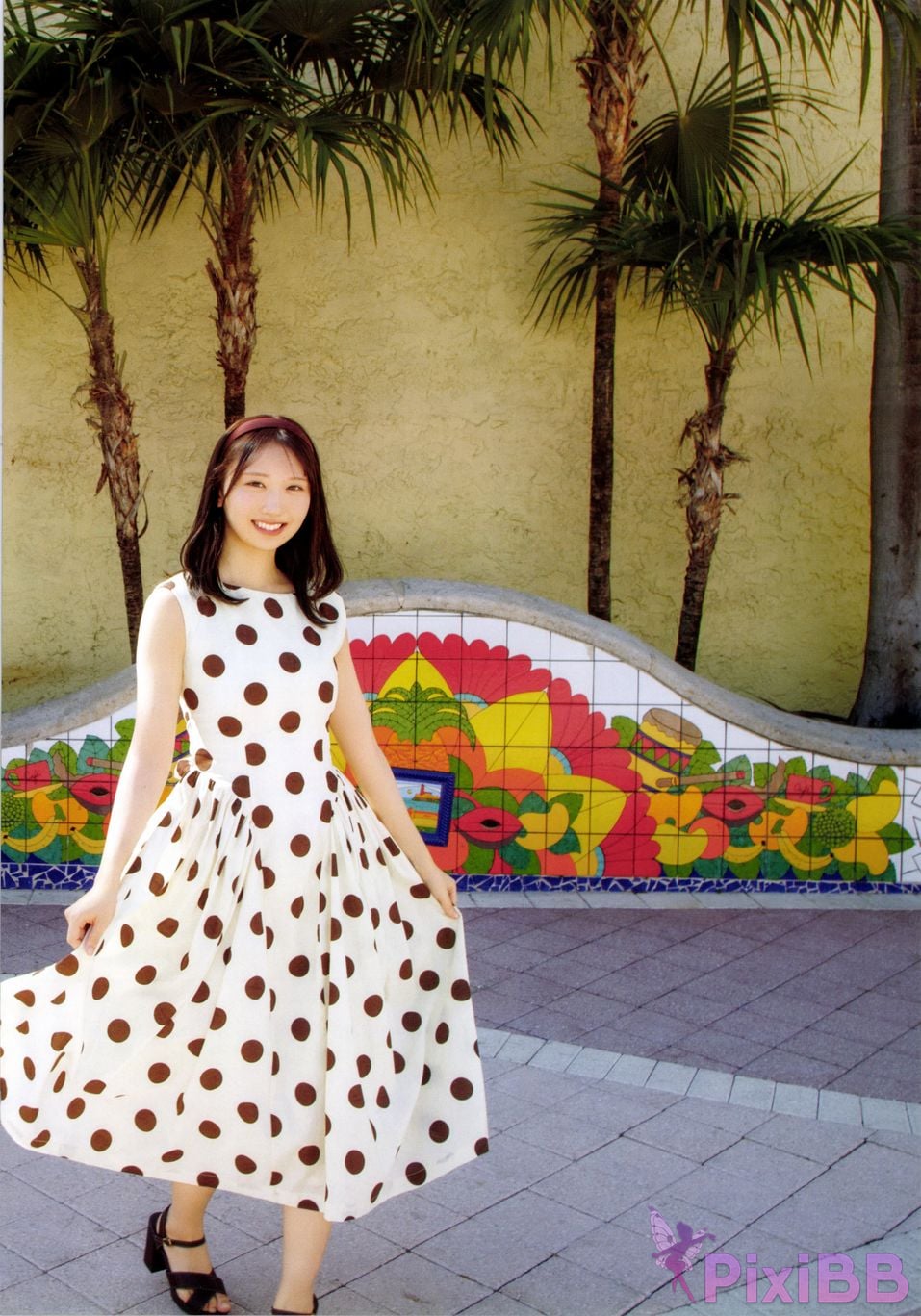 Japanese Idol Kaho Fujishima Hinatazaka 46 1st photo collection fruit stride PixiBB.COM 039
