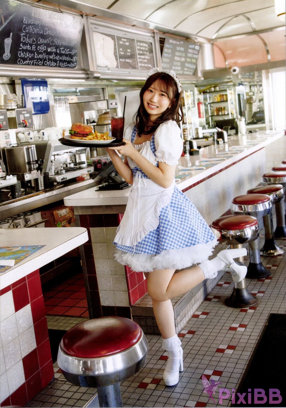 Japanese Idol Kaho Fujishima Hinatazaka 46 1st photo collection fruit stride PixiBB.COM 044