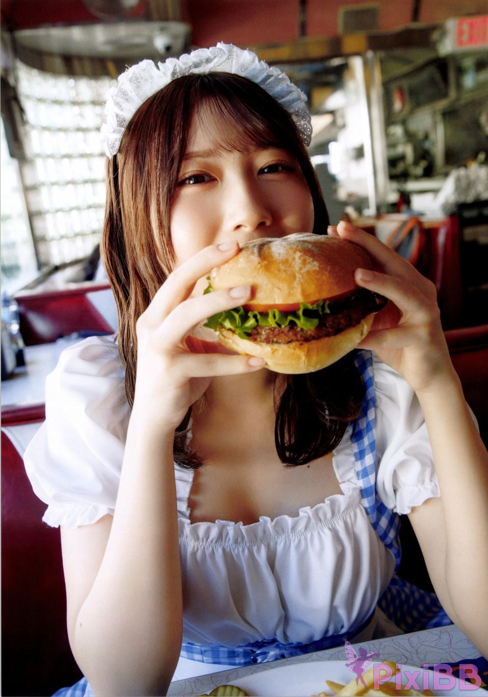 Japanese Idol Kaho Fujishima Hinatazaka 46 1st photo collection fruit stride PixiBB.COM 048
