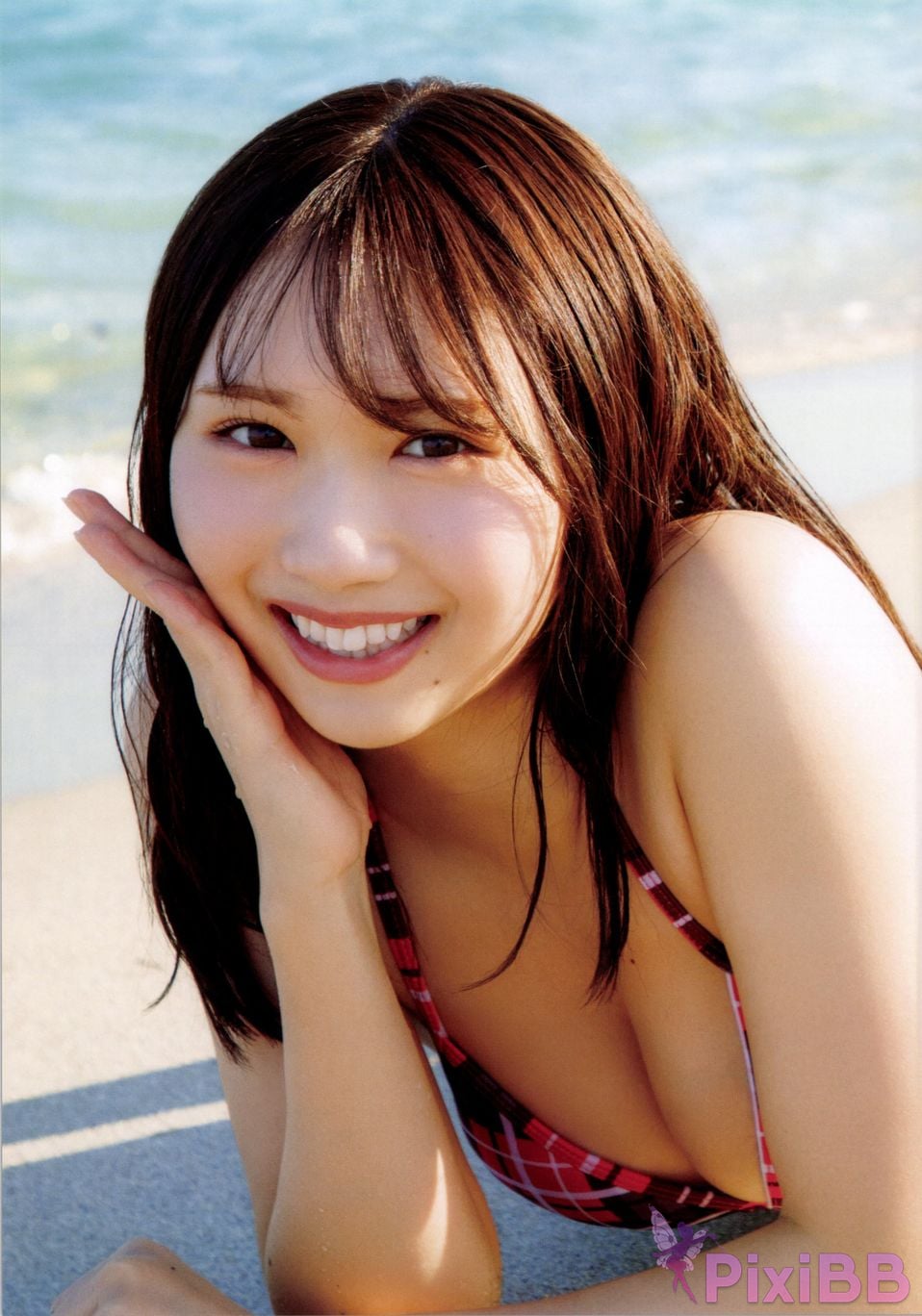Japanese Idol Kaho Fujishima Hinatazaka 46 1st photo collection fruit stride PixiBB.COM 074