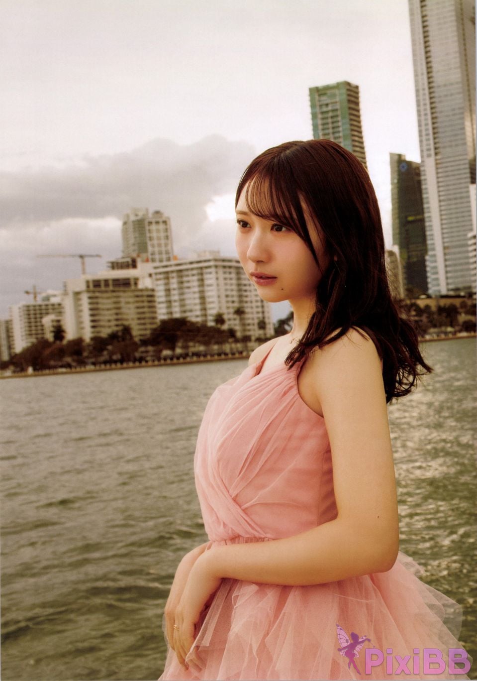 Japanese Idol Kaho Fujishima Hinatazaka 46 1st photo collection fruit stride PixiBB.COM 076