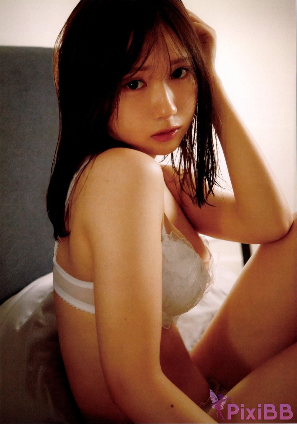 Japanese Idol Kaho Fujishima Hinatazaka 46 1st photo collection fruit stride PixiBB.COM 090
