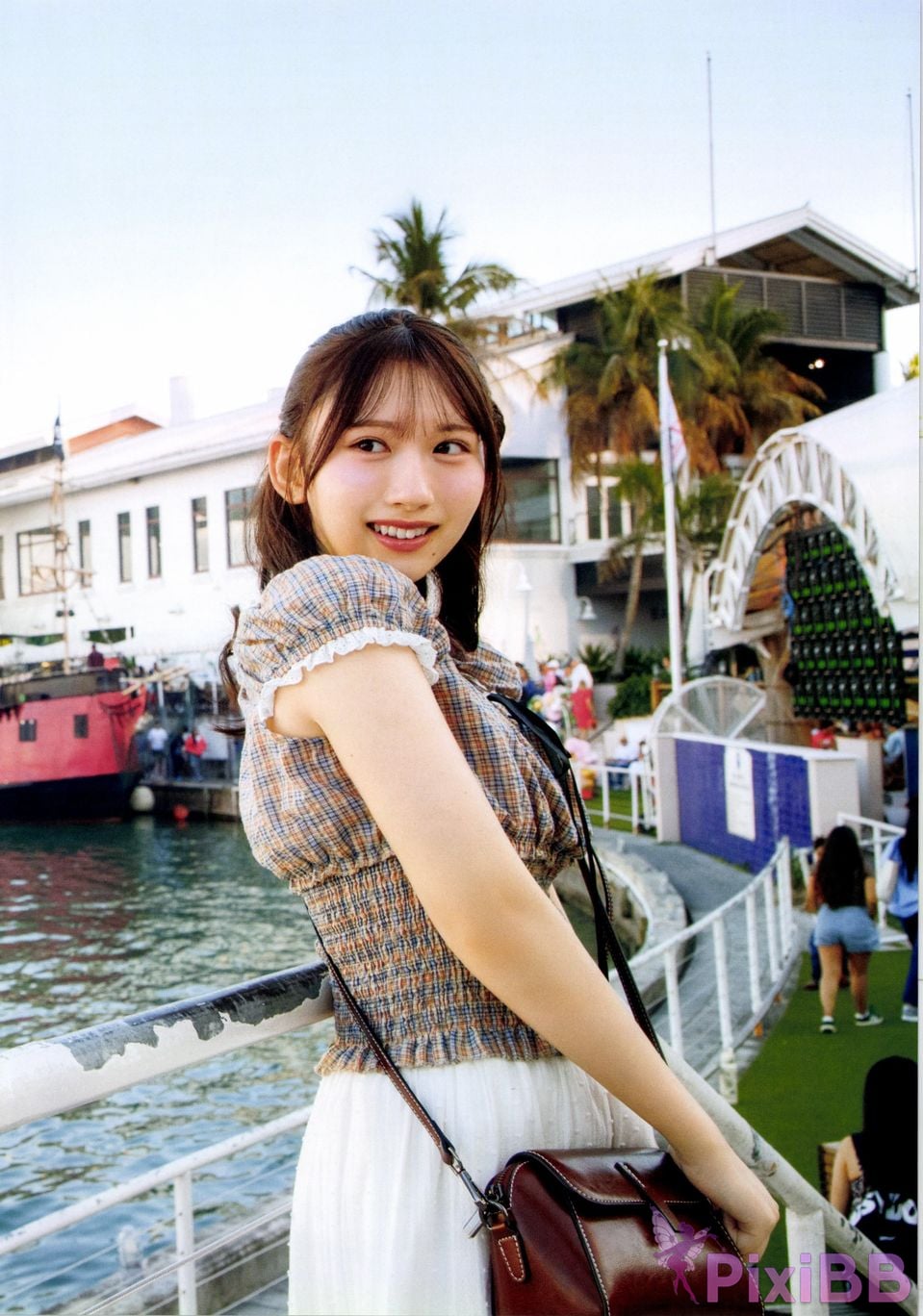 Japanese Idol Kaho Fujishima Hinatazaka 46 1st photo collection fruit stride PixiBB.COM 117