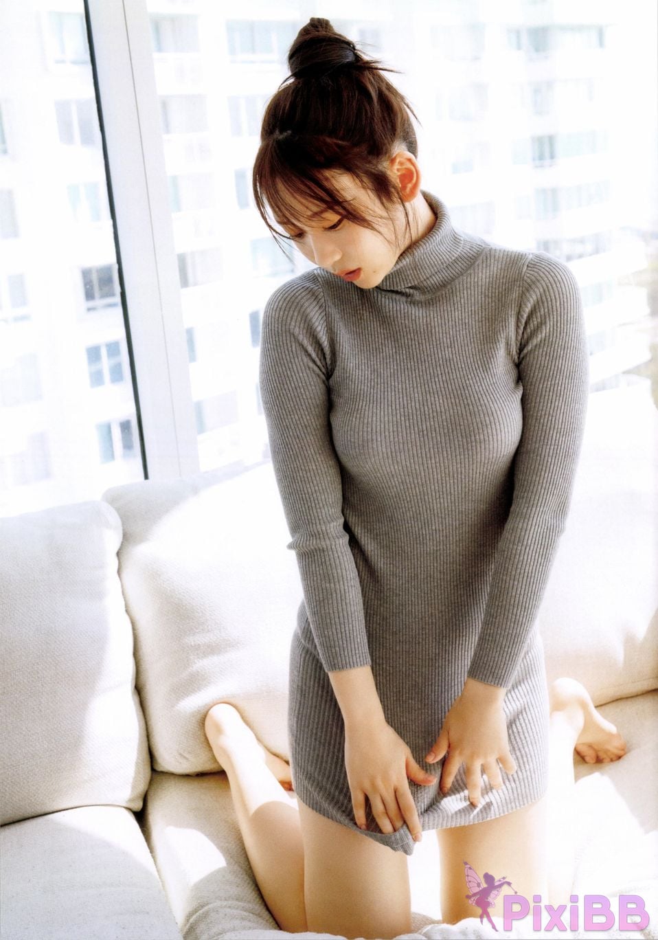 Japanese Idol Kaho Fujishima Hinatazaka 46 1st photo collection fruit stride PixiBB.COM 122