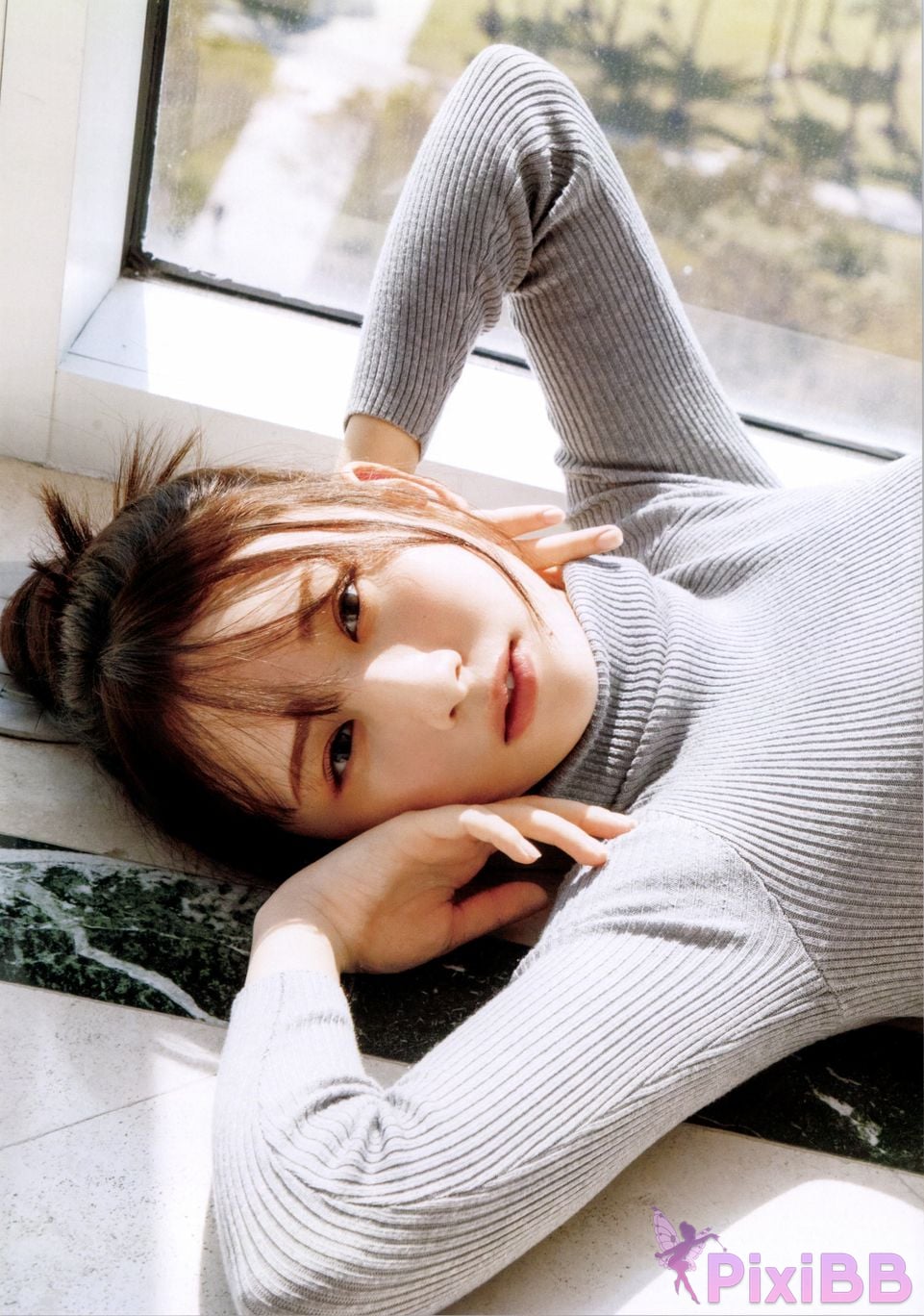 Japanese Idol Kaho Fujishima Hinatazaka 46 1st photo collection fruit stride PixiBB.COM 124