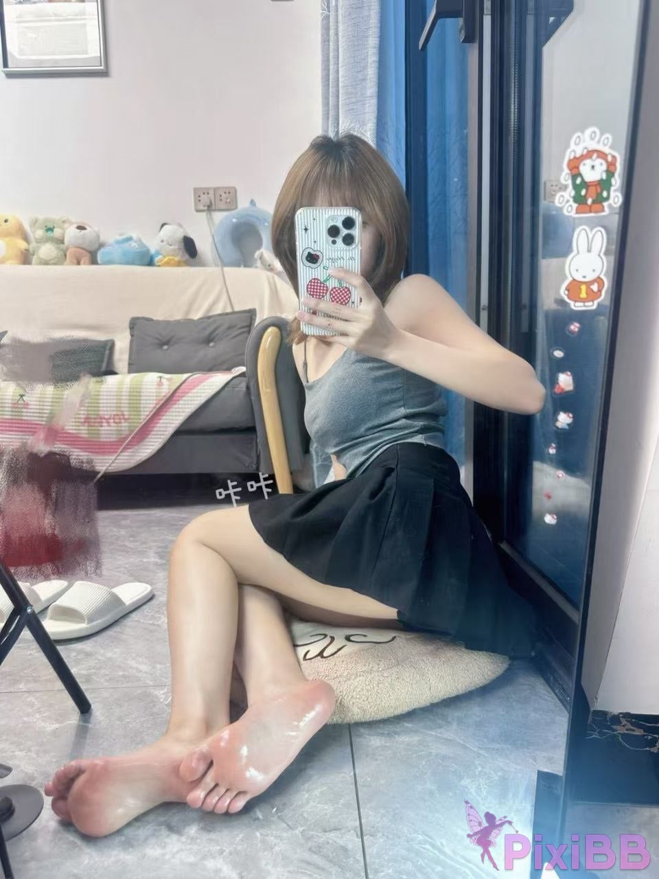 OtherXXX Kaka Douyin contrast foot control loli Large collection of silk views PixiBB.COM 035