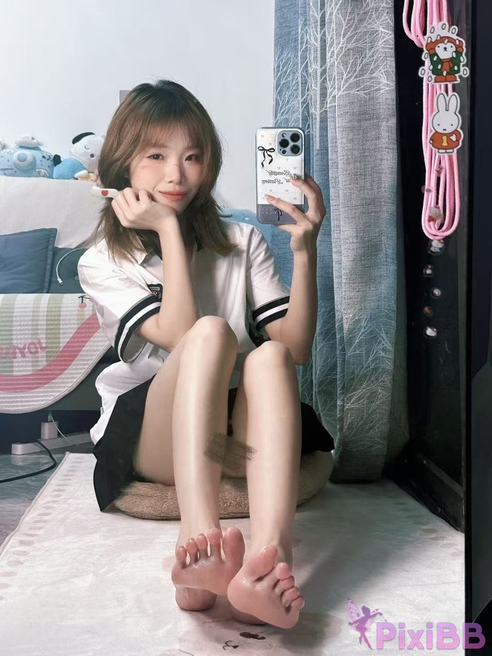 OtherXXX Kaka Douyin contrast foot control loli Large collection of silk views PixiBB.COM 052