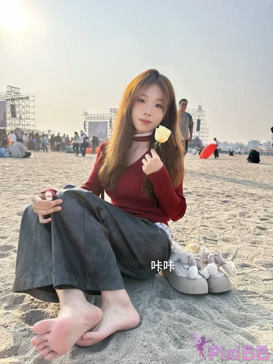 OtherXXX Kaka Douyin contrast foot control loli Large collection of silk views PixiBB.COM 126