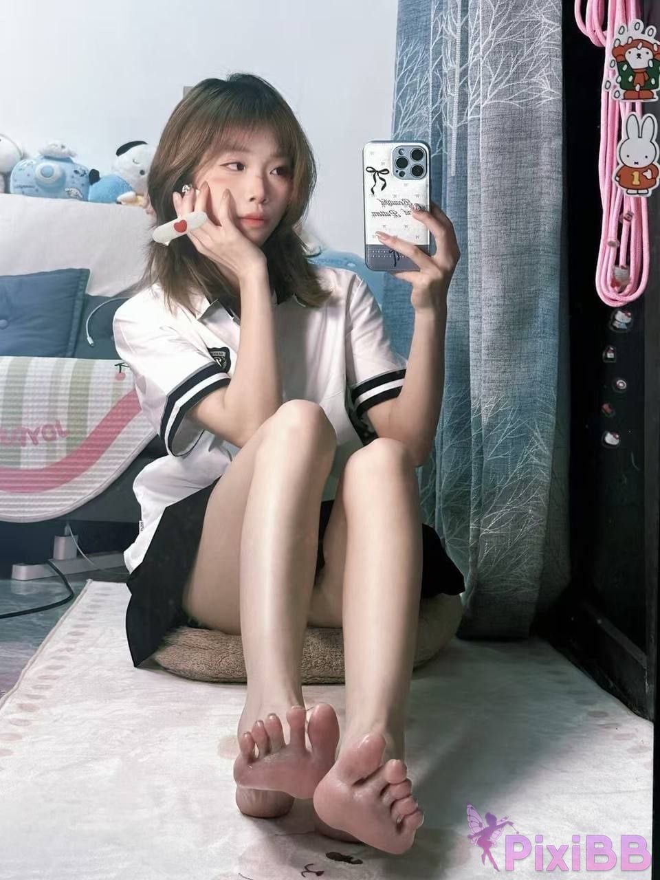 OtherXXX Kaka Douyin contrast foot control loli Large collection of silk views PixiBB.COM 132