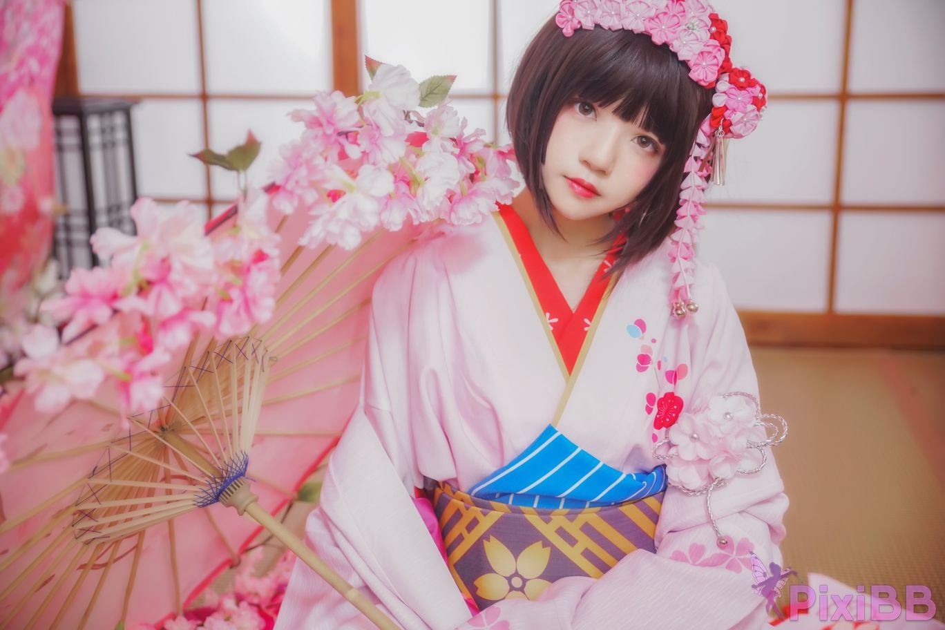 Coser Cherry neko Vol.032 PixiBB.COM 002
