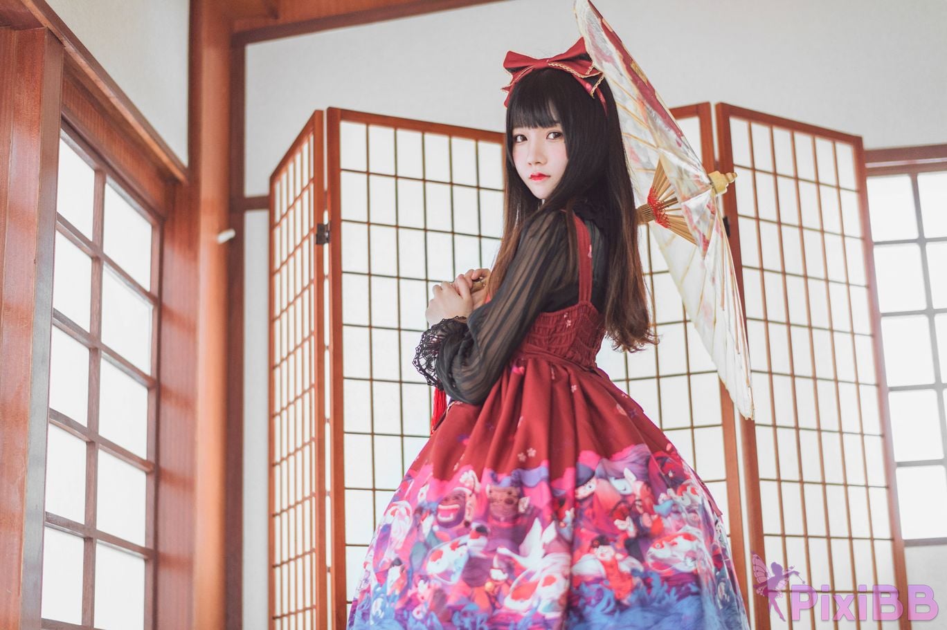 Coser Cherry neko Vol.020 lolita PixiBB.COM 003