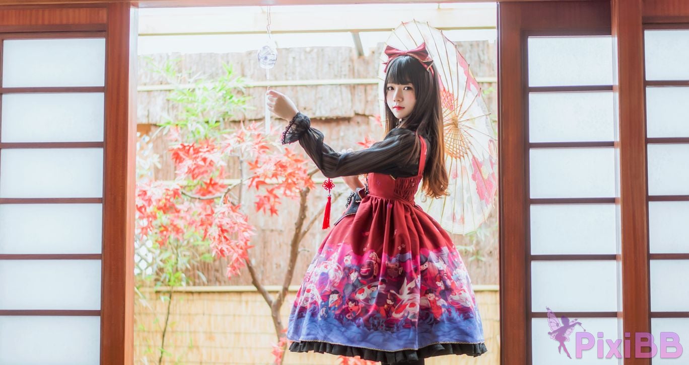 Coser Cherry neko Vol.020 lolita PixiBB.COM 004