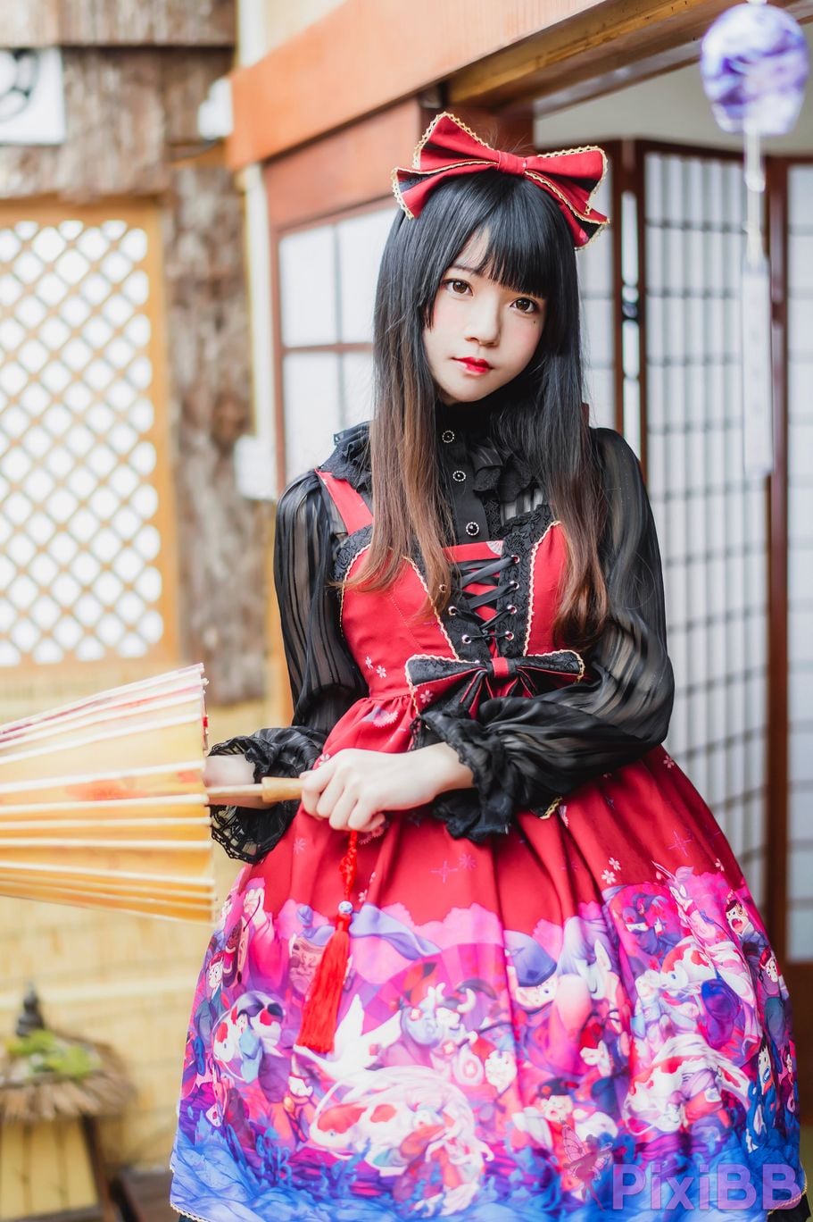 Coser Cherry neko Vol.020 lolita PixiBB.COM 007