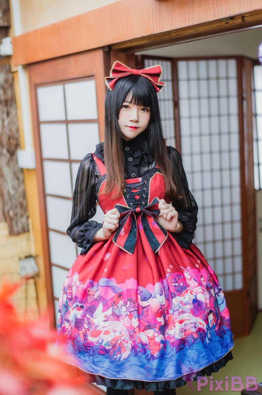 Coser Cherry neko Vol.020 lolita PixiBB.COM 008