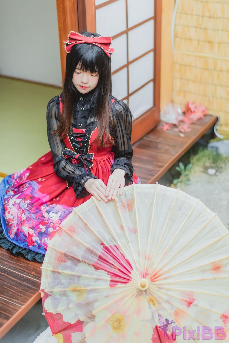 Coser Cherry neko Vol.020 lolita PixiBB.COM 009