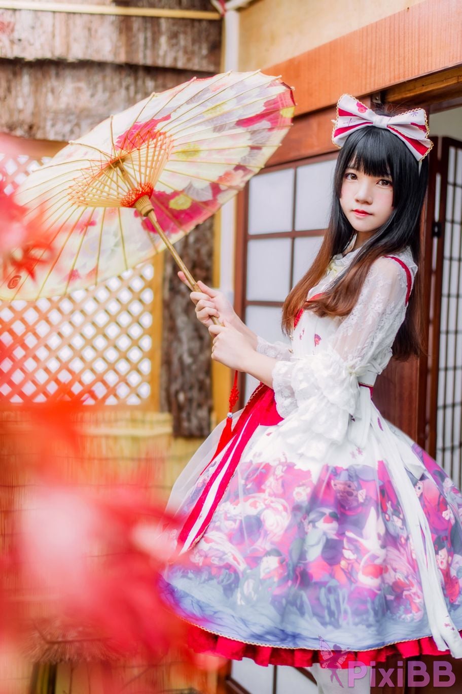 Coser Cherry neko Vol.020 lolita PixiBB.COM 012