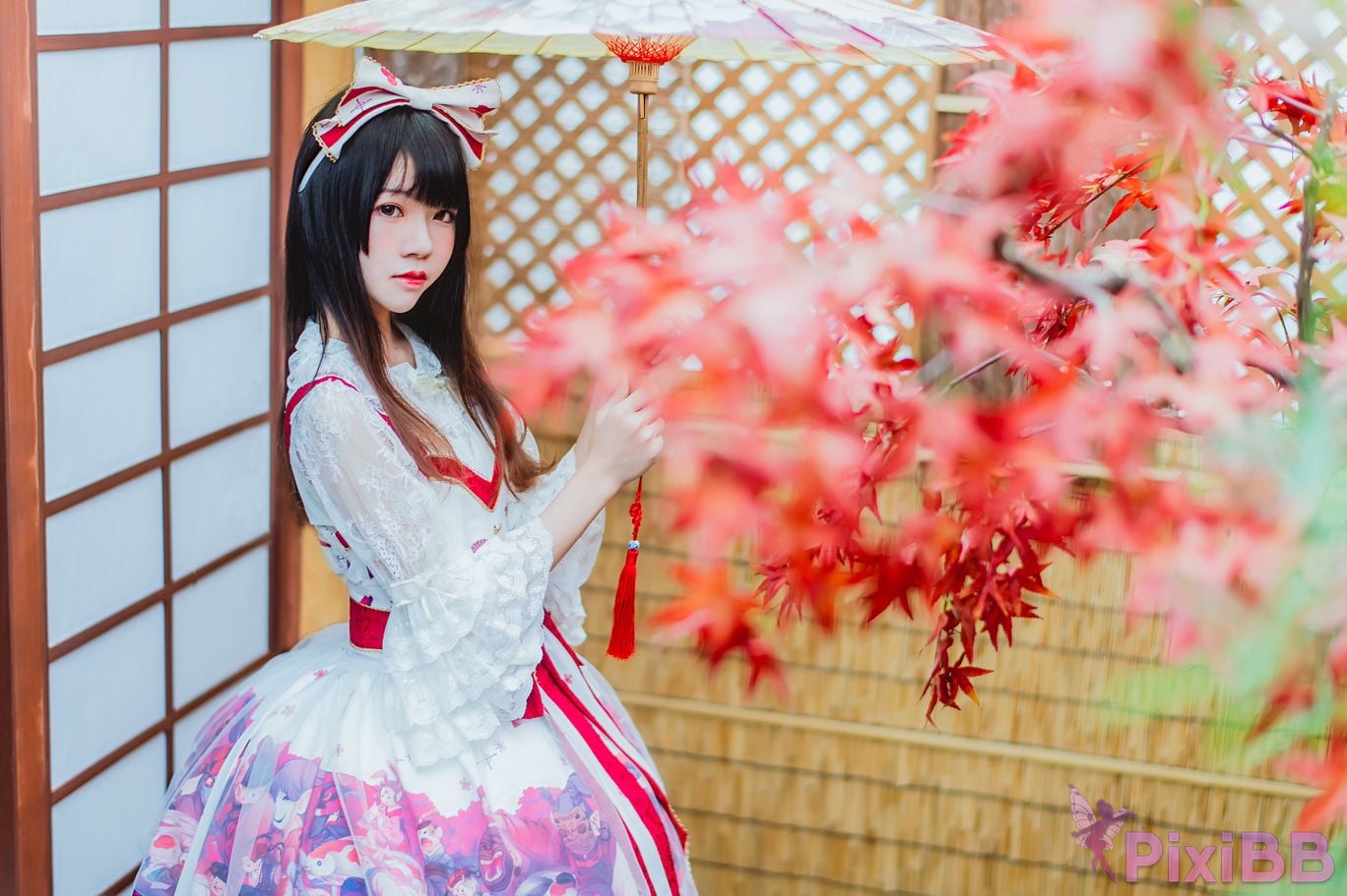Coser Cherry neko Vol.020 lolita PixiBB.COM 016